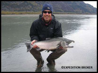 Silver Salmon Clouser Minnow Alaska