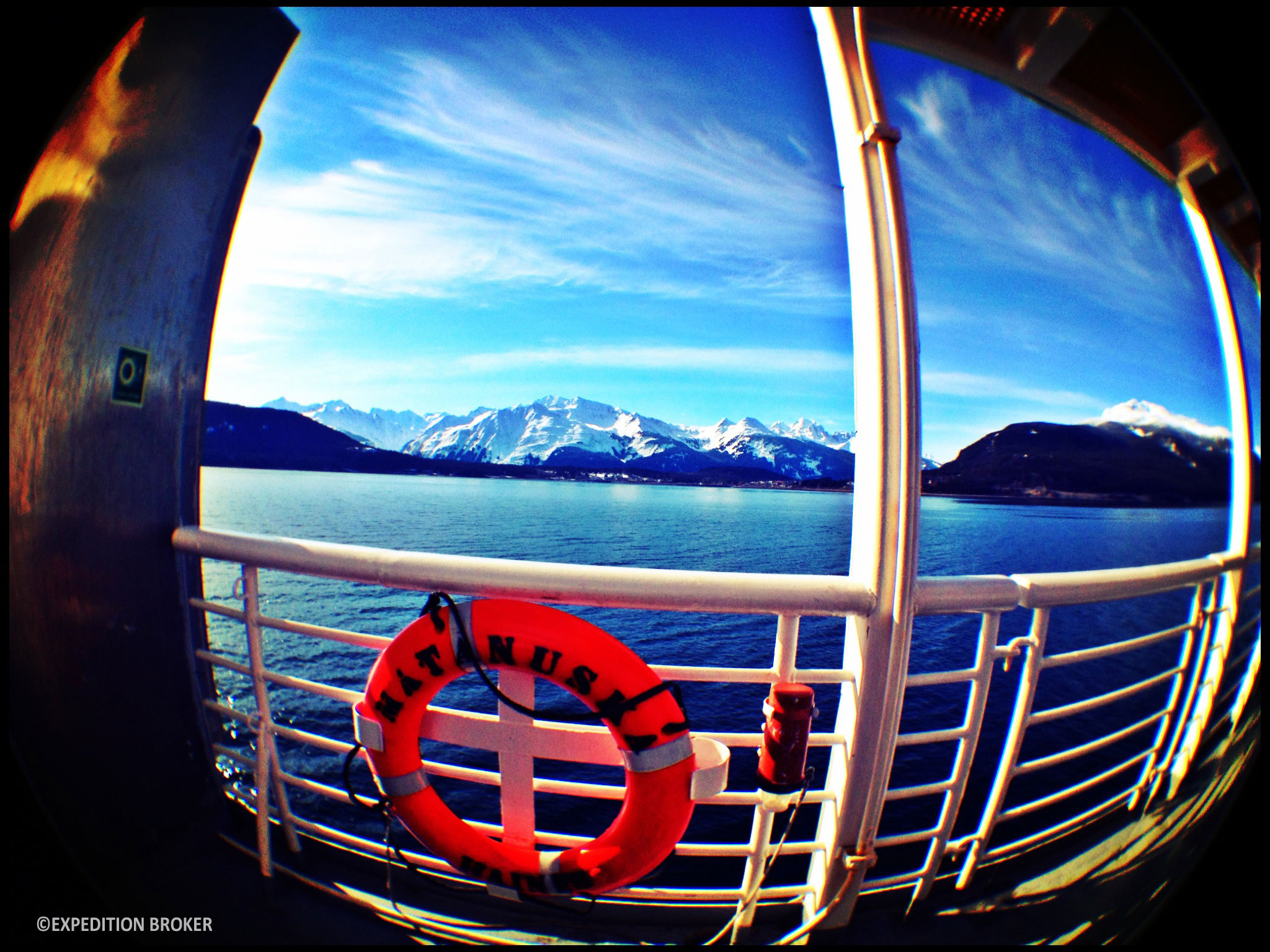 Haines Alaska aboard Matanuska