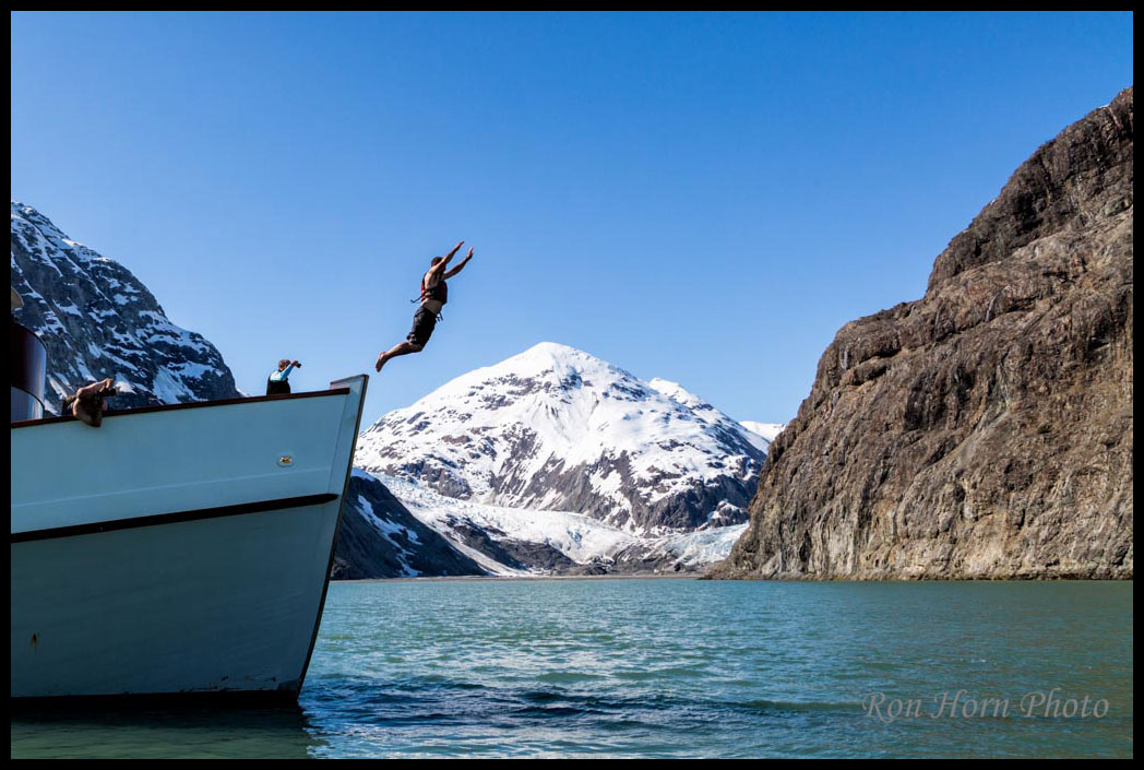 Cold Water Plunge Glacier Bay National Park