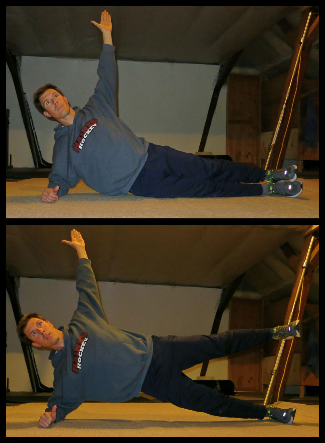 Side Plank With Leg Raise