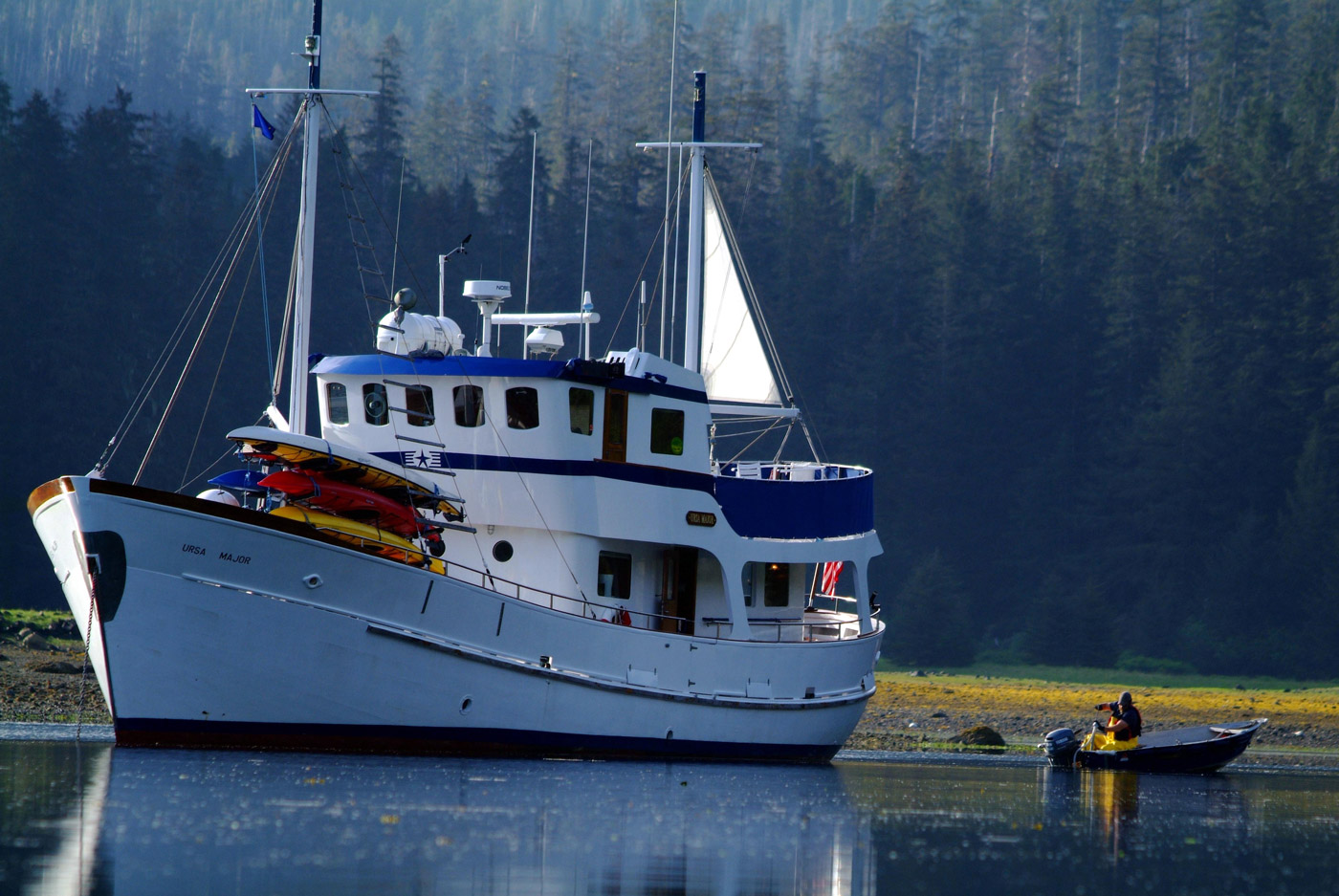 alaska private yacht charters