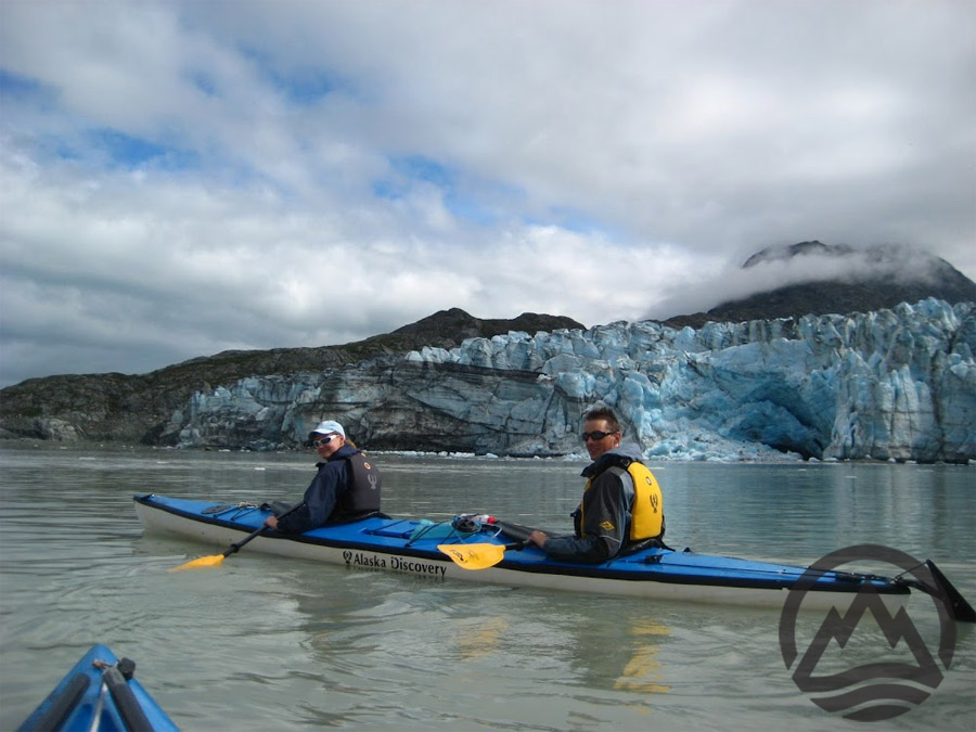 Guided kayaking in Glacier Bay National Park