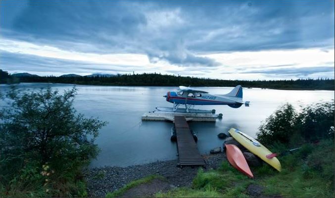 Floatplanes are ready at Royal Coachman Lodge