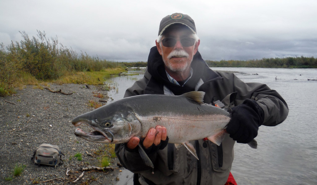 Silver Salmon on Kanektok River