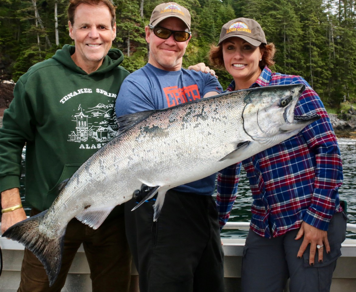 Sitka King Salmon Fishing